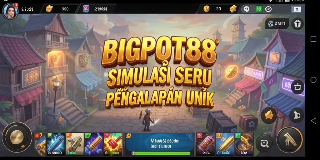 Screenshot BIGPOT88 yang menunjukkan gameplay simulasi yang menantang.