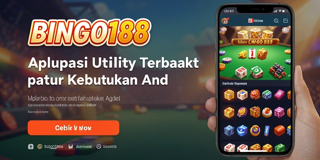 Tampilan antarmuka BINGO188 yang modern dan fungsional.