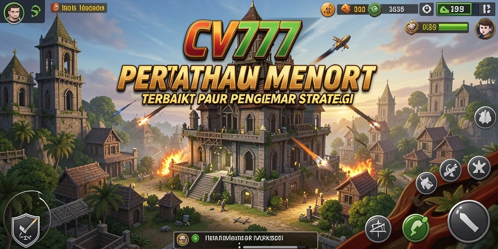 Tampak aksi pertahanan menara yang seru dalam CV777.