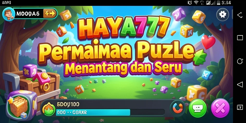 Screenshot HAYA777 menunjukkan gameplay seru dan menantang dari teka-teki yang harus dipecahkan.